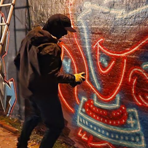 To Street Art ζωντανεύει τη νύχτα σε συνεργασία με τη Samsung 