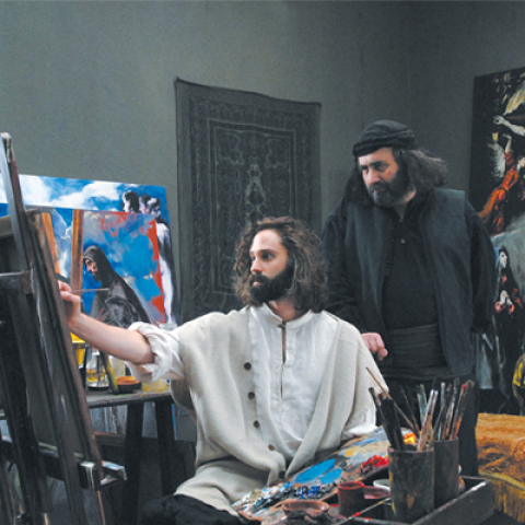 ΝΙΚ ΑΣNΤΟΝ ΚΑΙ ΛΑΚΗΣ ΛΑΖΟΠΟΥΛΟΣ ΣΕ ΣΚΗΝΕΣ ΑΠΟ ΤΗΝ ΤΑΙΝΙΑ, ΤΑ ΣΚΗΝΙΚΑ ΤΗΣ ΟΠΟΙΑΣ ΧΡΕΙΑΣΤΗΚΑΝ 7 ΧΡΟΝΙΑ ΓΙΑ ΝΑ ΣΧΕΔΙΑΣΤΟΥΝ.