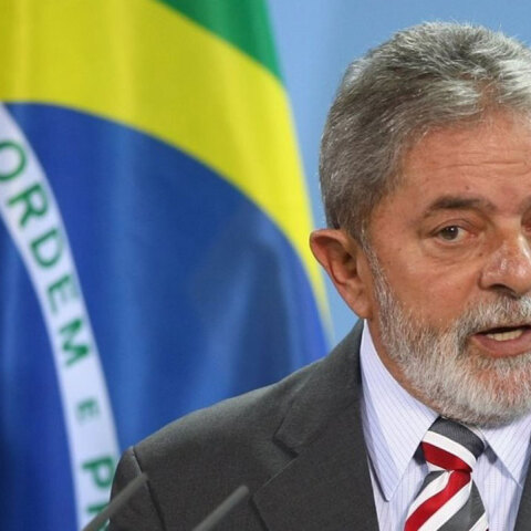 Ο εκλεγμένος πρόεδρος της Βραζιλίας, Λούλα