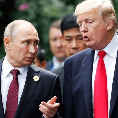 Βλαντιμίρ Πούτιν και Ντόναλντ Τραμπ