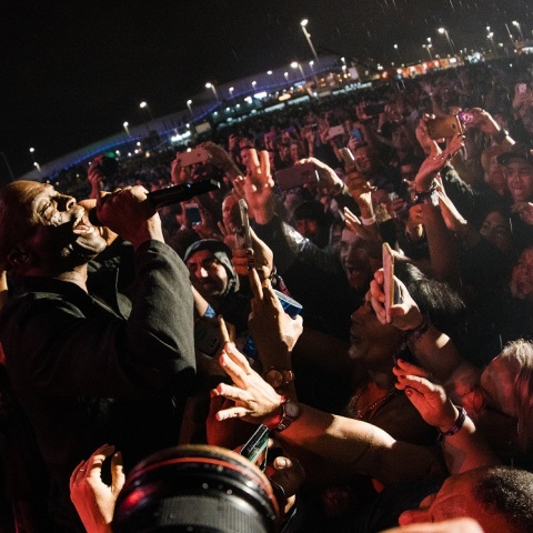 Ο βρετανός τραγουδιστής Seal