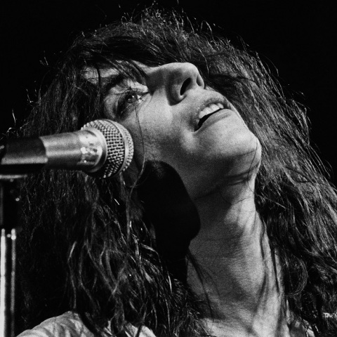 Η τραγουδίστρια Πάτι Σμιθ