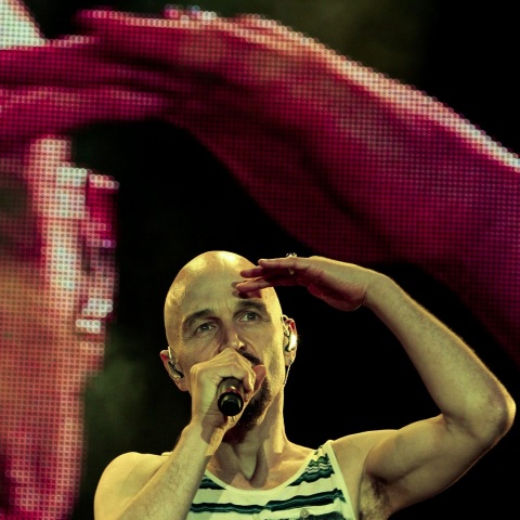 Ο τραγουδιστής των James, Tim Booth