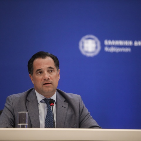 Ο υπουργός Ανάπτυξης Άδωνις Γεωργιάδης