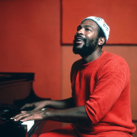 Ο Marvin Gaye παίζει πιάνο