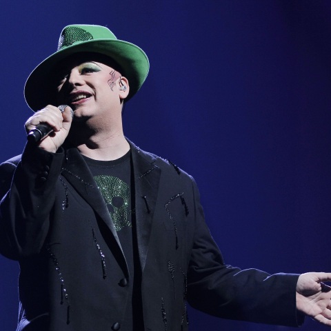 Ο τραγουδιστής Boy George