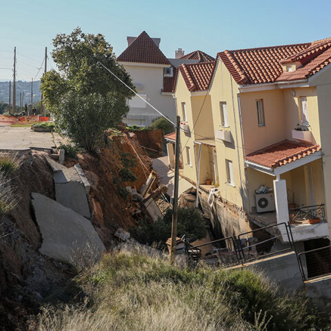 Καθίζηση σε σπίτια στον Νέο Βουτζά
