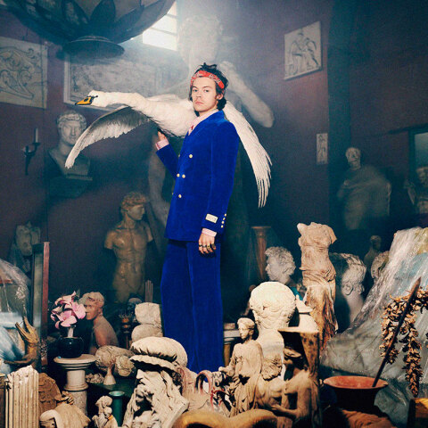 Ο Harry Styles στην καμπάνια της Gucci το 2019