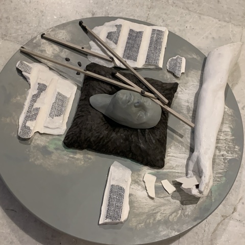 Έργο του Γιώργου Τσεριώνη στην έκθεση "Γυναίκα πείσμα της Ασίας" στο Ναύπλιο