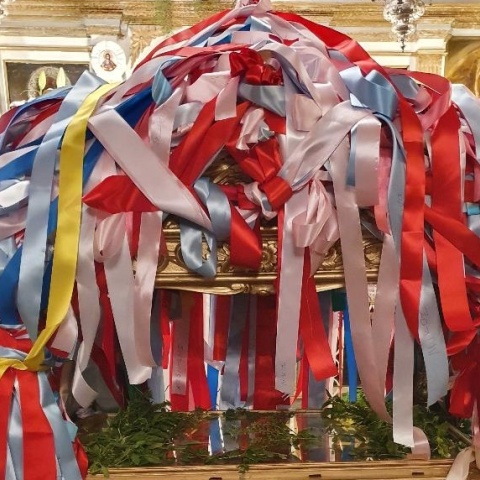 Δεκαπενταύγουστος 2022 στην Κέρκυρα - Οι επιτάφιοι της Παναγίας