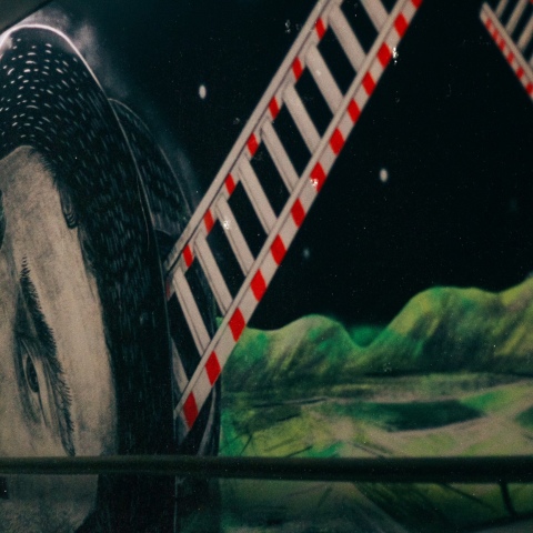 Τοιχογραφία Πειραματική Σκηνή - Εθνικό Θέατρο