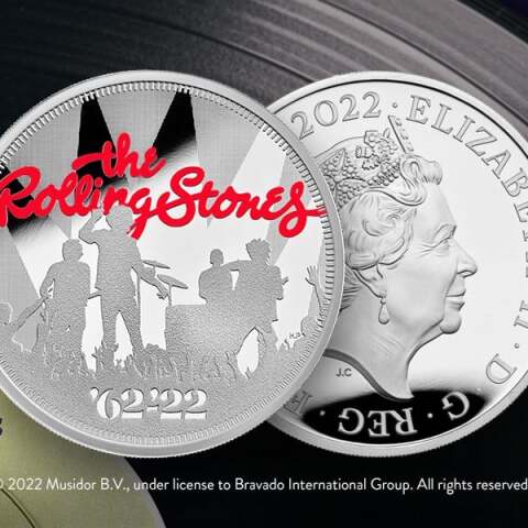 Νόμισμα στη Βρετανία για τους Rolling Stones