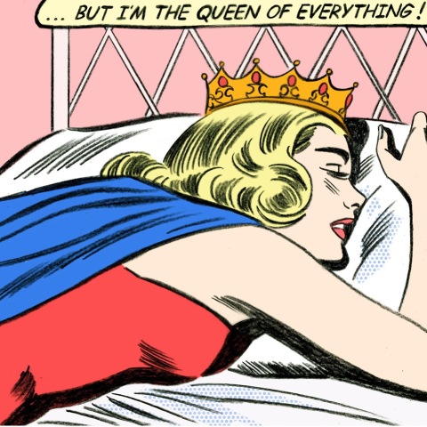 Σκίτσο Drama Queen