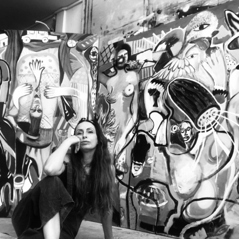 Η ζωγράφος Georgia Fambris