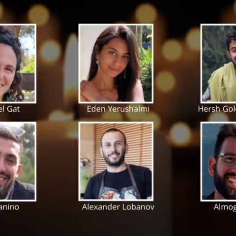 Οι έξι όμηροι των οποίων εντοπίστηκαν τα πτώματα σε τούνελ στη Ράφα