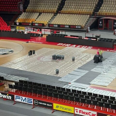 Ολυμπιακός: Παραμένει ακατάλληλο για προπόνηση το ΣΕΦ