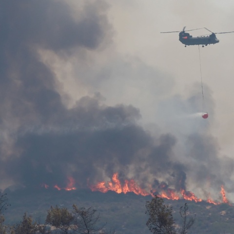 Φωτιά στην Κύπρο