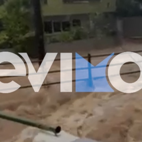 Υπερχείλισε ποταμός στην Εύβοια