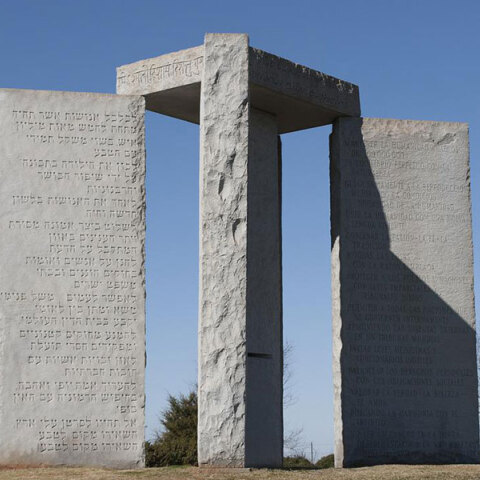 Το μνημείο Georgia Guidestones