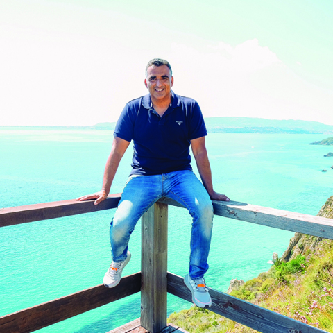 Ο Πέτρος Μαρκαντωνάτος.