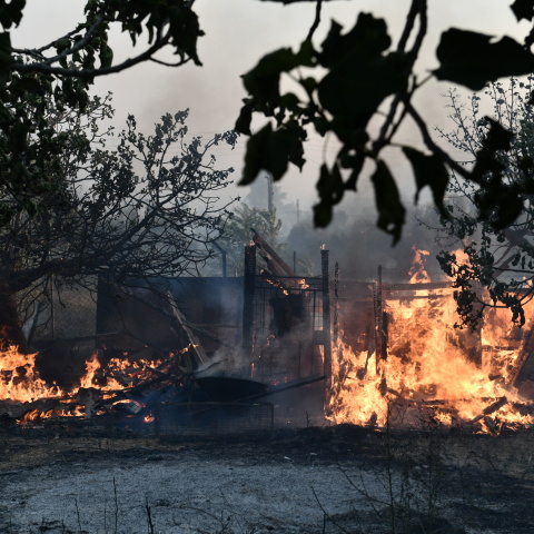 Η 2η ημέρα της φωτιάς στην Πεντέλη