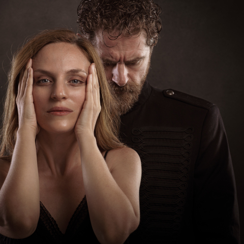 Η Έλενα Μαυρίδου και ο Δημήτρης Λάλος στην "Άλκηστη" του Ευριπίδη από τον Οκτώβριο 2022 στο θέατρο Χώρος