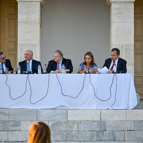 Η ομιλία του Γιώργου Κουβαρά στην παρουσίαση του νέου βιβλίου του Ευάγγελου Βενιζέλου, «Εκδοχές πολέμου 2009-2022», εκδόσεις Πατάκη, Βυζαντινό Μουσείο Αθηνών, την Τρίτη 26 Ιουλίου 2022