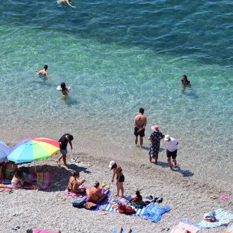 Παραλία - Λουόμενοι