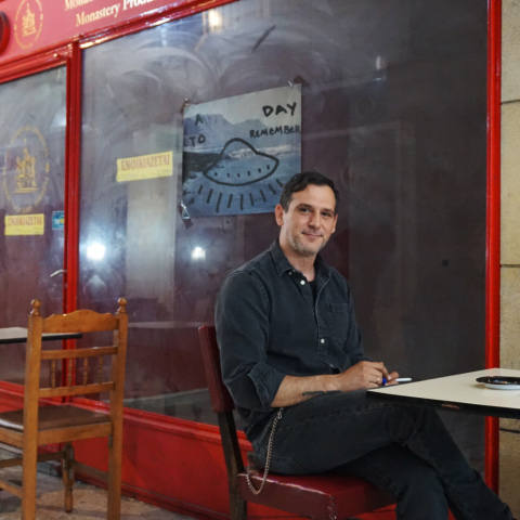 Ο Σπύρος Αγγελόπουλος.