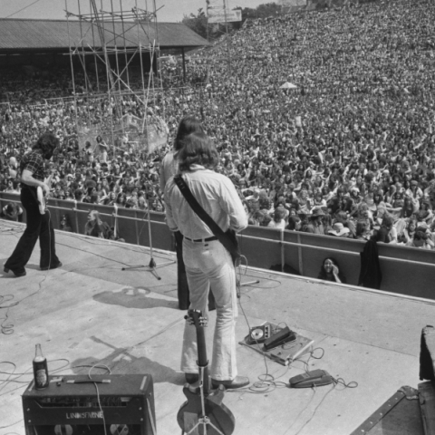 Οι Who στο γήπεδο της Charlton στις 31 Μαϊου του 1976