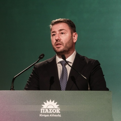 Ο πρόεδρος του ΠΑΣΟΚ-ΚΙΝΑΛ, Νίκος Ανδρουλάκης