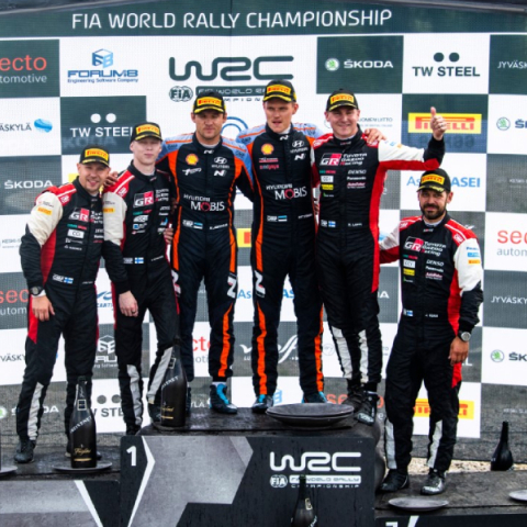 O Ott Tanak νικητής του Ράλι Φινλανδίας