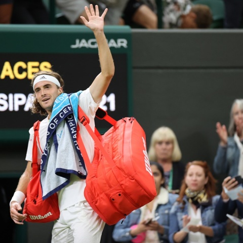 Ο τενίστας Στέφανος Τσιτσιπάς