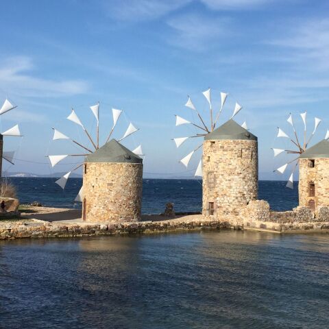 Μύλοι στη Χίο