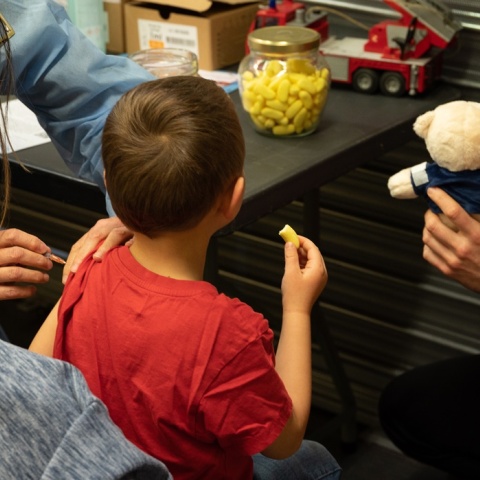 Εμβολιασμός παιδιού (φωτογραφία αρχείου)