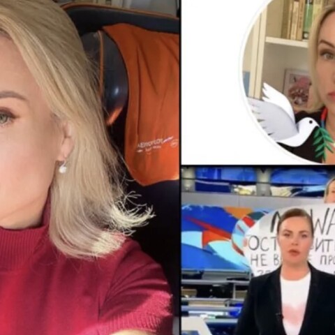 Η Ρωσίδα δημοσιογράφος, Μαρίνα Οφσιάνικοβα