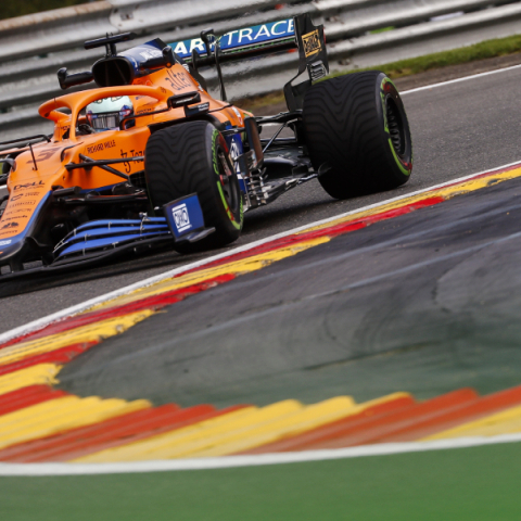 Ο Daniel Ricciardo στο βελγικό Γκραν Πρι