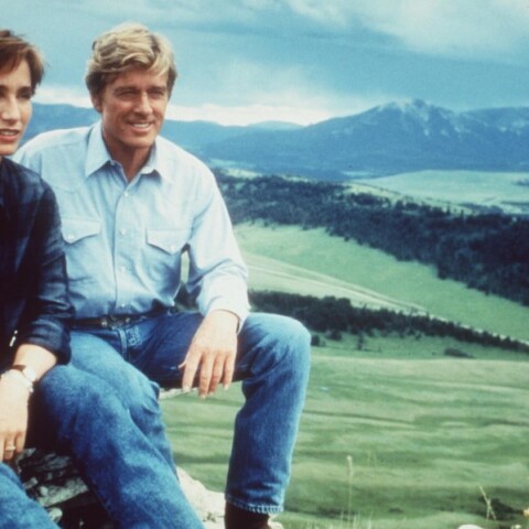 Ρόμπερτ Ρέντφορντ και Κρίστιν Σκοτ Τόμας στον Γητευτή των Αλόγων 