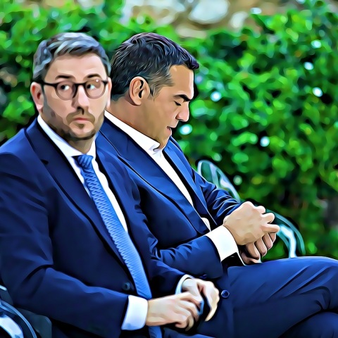 Νίκος Ανδρουλάκης - Αλέξη Τσίπρας