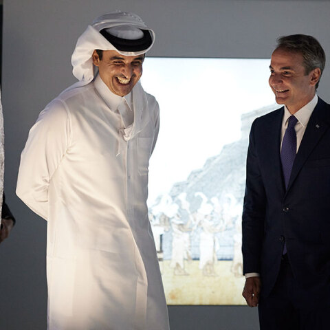 Επίσκεψη του πρωθυπουργού Κυριάκου Μητσοτάκη στο Κατάρ