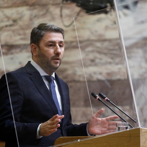 Ο πρόεδρος του ΠΑΣΟΚ-ΚΙΝΑΛ, Νίκος Ανδρουλάκης