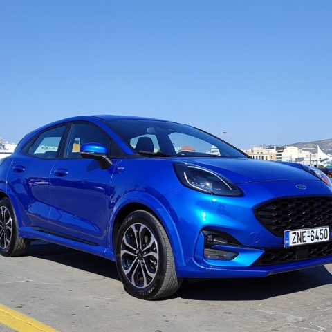 Το Ford Puma mHEV Hybrid 48-Volt .