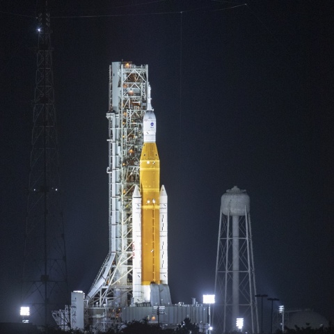 Ο πύραυλος της αποστολής Artemis 1 της NASA