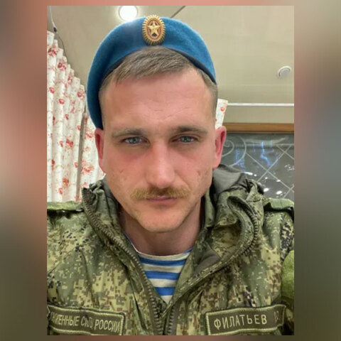 Ο Ρώσος στρατιώτης Pavel Filatyev 