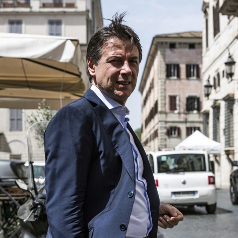 Ο πρόεδρος των Πέντε Αστέρων, Τζουζέπε Κόντε