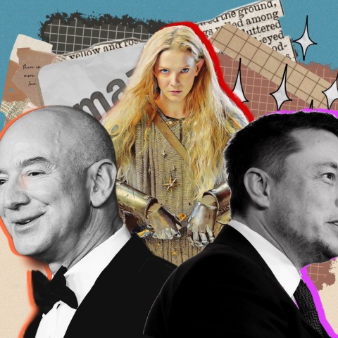 Elon Mask - The Rings Of Power - Jeff Bezos