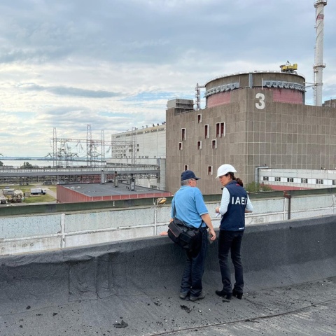 Ο πυρηνικός σταθμός της Ζαπορίζια στην Ουκρανία