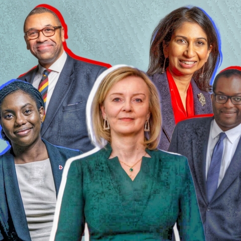 Κέμι Μπάντενοχ, Λιζ Τρας, Κουάσι Κουαρτένγκ, Τζέιμς Κλέβερλι, Σουέλα Μπρέιβερμαν