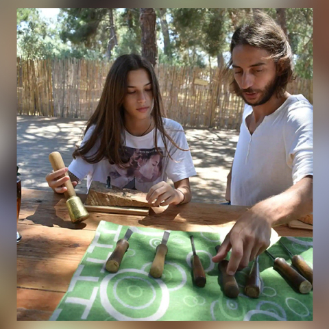 Ξυλογλυπτική στα Φιλιατρά