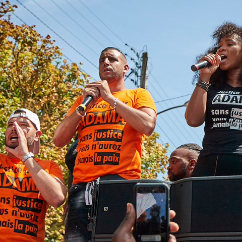 Διαμαρτυρία για την αστυνομική βία στη Γαλλία